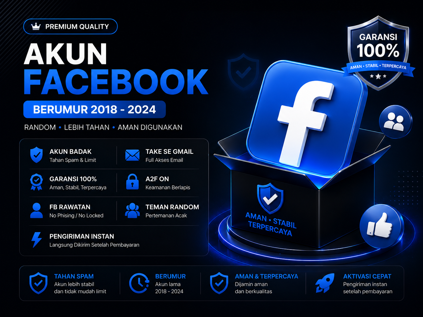 Facebook old thn 2018-2024 tahan banting